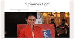Desktop Screenshot of mayaarvini.com